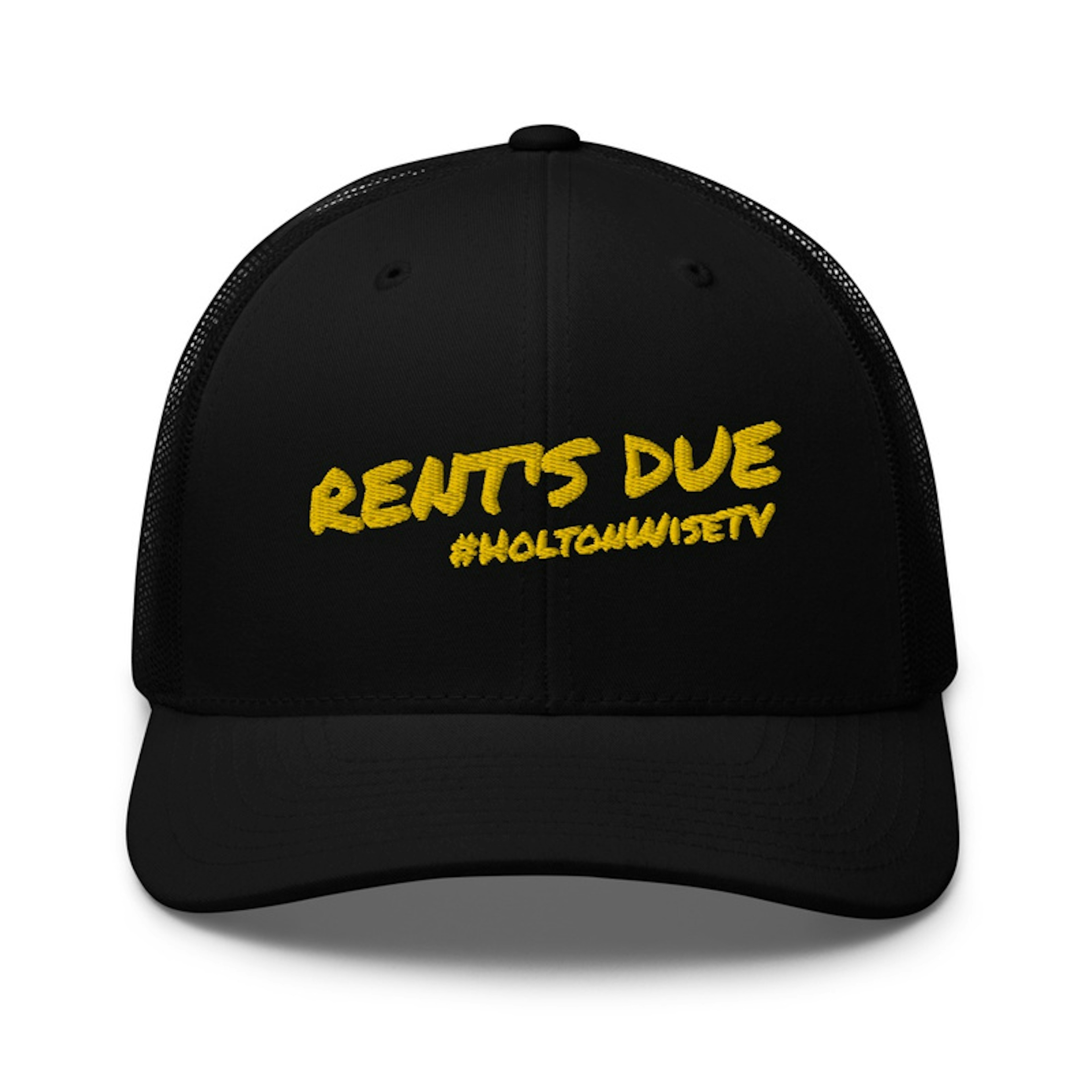 Rent's Due Trucker Hat (Yellow)